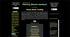 Desktop Screenshot of pennystocknation.com
